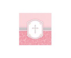 Blessings Napkins Pink