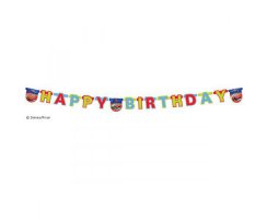  Cars 2 Happy Birthday Letter Banner
