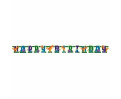 Dinosaur Happy Birthday Banner 