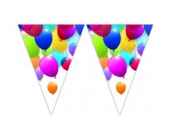 Flying Balloons Partybanner