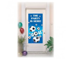 Football Blue Door banner