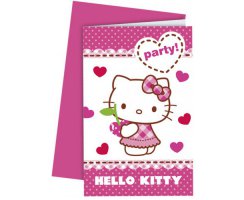 Hello Kitty Einladungskarten