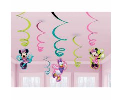 Minnie Mouse Hanging Swirls
