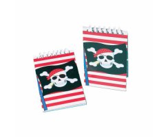 Pirate Party Notizbuch für die Partytüte