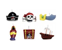 Pirates Mini Candles