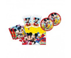 Playful Mickey Partyset für 8 Kinder