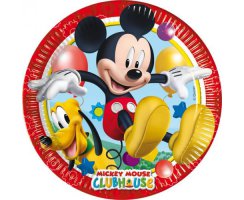 Playful Mickey Plates