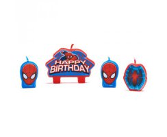 Spiderman Geburtstagskerzen