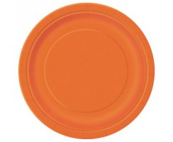 Plates Pumpkin Orange