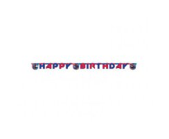 The Amazing Spiderman Happy Birthday Partykette