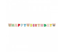 Winnie Alphabet Happy Birthday Party chain