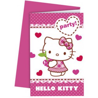 Hello Kitty Einladungen
