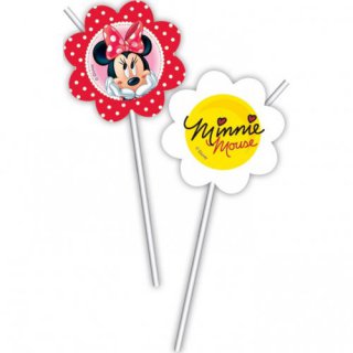 Minnie & Daisies Drinking Straws