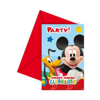 Playful Mickey Einladungskarte